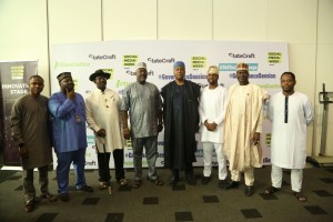 Bamikole Omishore;Obi Asika;Senator Foster Ogola;Senator Dino Melaye; Senate President Dr. Bukola Saraki,Adebola Williams; Senator Sabi Abdullahi