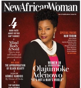 Olajumoke Adenowo New Africa Woman cover